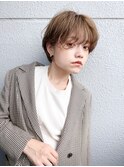 ☆ボリュームアップゆるっとワンカールニュアンスパーマショート