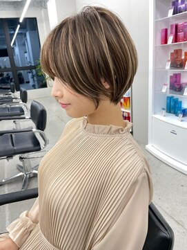 ジルブラン(JIL BLAN) ハイライトバレイヤージュダブルカラーケアブリーチ30代40代