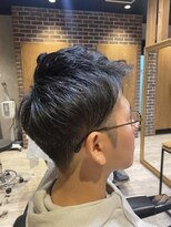 ロバーツヘアー 日野店&nbsp;メガネ男子　人気　ショートツーブロック