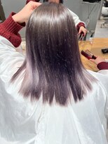 リー 京橋(Lee) 今里☆金髪からラベンダーグレーに☆