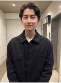 men's/癖毛風パーマ/ナチュラルメンズ/スパイラルパーマ