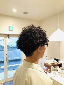 リム(RiM) メンズカット/ソフトツイスト/大人パーマ/マッシュ