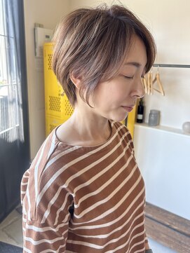 ウナカサ 箕面(unacasa) 大人ショート/美髪矯正/美髪カラー/美髪トリートメント/髪質改善