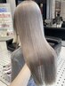 【リピーター様限定☆】リタッチブリーチ+カラー+髪質改善5step ￥21500～