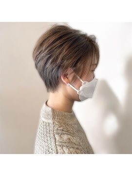 エムエーヘアースタジオ(M/A hair studio.) 大人ショート◎グレージュ♪