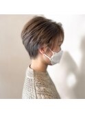 大人ショート◎グレージュ♪
