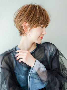 シオン(shion) オリーブカラーくすみベージュ小顔秋色透明感カラー_F0231