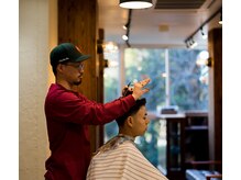 ブラッドバーバー(B-RAD BARBER)の雰囲気（マンツーマンでの接客による個室のような雰囲気で周りを気にせず）
