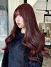 [aki指名限定] ブリーチなしケアカラー＋髪質改善トリートメント/栄/矢場町