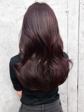 エインアンリー 明治神宮前(AIN.ANLY.) ◯メルティカラーフェミニンロングウェーブミディアム小顔カット