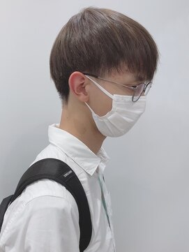 モリオフロムロンドン 松戸店(Morio from London) 【松戸 岩口】ブラウンカラーマッシュショート