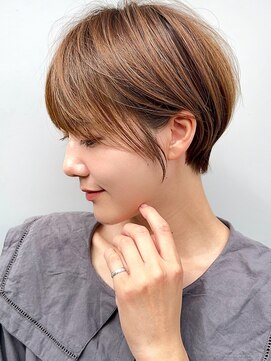 アンド ストーリーズ(&STORIES) ショートボブ髪型30代40代50代前髪あり前髪なし面長丸顔【倉田】