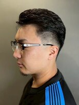 ヒロ銀座 バーバーショップ 札幌本店(HIRO GINZA BARBER SHOP)&nbsp;フェードバックスタイル