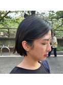 simple short bob