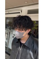 ハイパー(HYPER)&nbsp;テテ風シャドウパーマ【メンズ/シャドウパーマ】