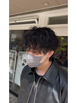 ハイパー(HYPER) テテ風シャドウパーマ【メンズ/シャドウパーマ】