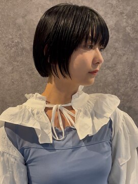 シック(chic.) ミニボブ×黒髪×ぷつっとボブ
