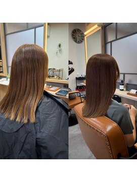 ナチュラル 古川店(Natural) 古川　大崎市　縮毛矯正　髪質改善　トリートメント　艶髪カラー