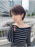 大人ショート/くびれショートボブ/レイヤーショート/20代/30代
