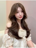 韓国風レイヤーカット