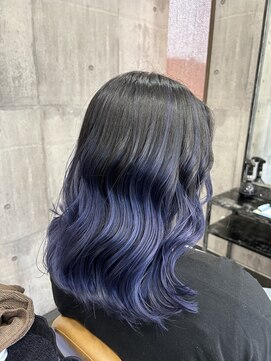ダブ(DAB) 【鹿沼美容室/イルミナカラー/インナーカラー/白髪ぼかし】