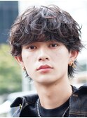 仙台シャドウパーマフェザーパーマ波巻きスパイラルパーマ30代