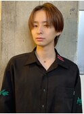 【ステップボーンカット】ナチュラルセンターパート