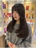 毛先ワンカールの簡単レイヤースタイル