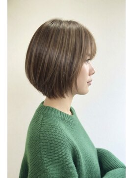 ゴット(Gotto) くせ毛から、ストレートなショート