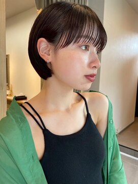 サンドパールス 仙台店(sand PALCE) 髪質改善/大人ガーリー/似合わせカット/ショートボブ前髪/仙台