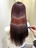 フーバイケンジ(fuu + KENJE) 髪質改善トリートメントでつくる艶髪レッドブラウン/mai