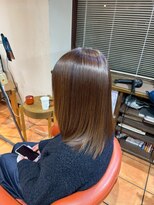 ダアッカ(da acca)&nbsp;【髪質改善、ナチュラルブラウン】河原町/三条/縮毛矯正/艶髪