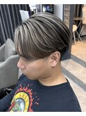 ケアブリーチで作るバレイヤージュ！