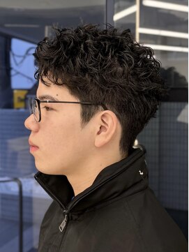 ウィル バイ ブラウン(Vir by Brown) MEN’S HAIR/サーフカール/刈り上げセンターパート/藤沢