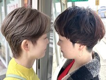 幅広いショートスタイル大人気！くびれショートからマッシュ系まで頭を綺麗に見せるショートヘアをご提案◆