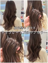 ピークアブー アヴェダ ギンザシックス(PEEK-A-BOO AVEDA GINZASIX)&nbsp;30代40代 透明感ココアブラウン チョコレートブラウン艶髪◆