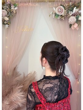 フェリーチェ(Felice) アップヘア 個性派 イベントヘア カチモリヘア
