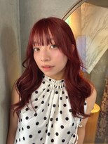 ソジ(soji)&nbsp;色落ちも楽しめる【ガーネットカラー】ハイブリッドカラー