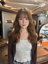 ムク(MUKU) 柔らかいベージュレイヤースタイル