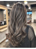 レリーヘアーデザイン(lelie hair design)&nbsp;【lelie keiko】コントラストハイライト×ロングレイヤー