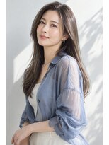 アッシュ 学芸大学店(Ash) ロング/大人女性/シアーグレージュ/髪質改善カラー/脱白髪染め