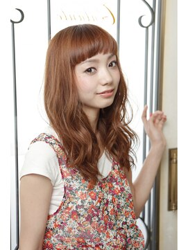 ガランテ(Galante) ショートバング×ナチュラルロング