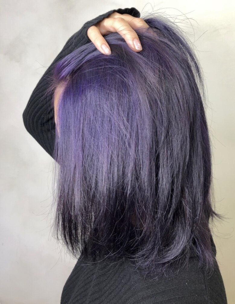 ダブルブリーチ&ケアカラー☆クリアバイオレット【YAMA】：L023842832