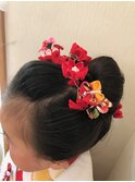 日本髪☆七五三