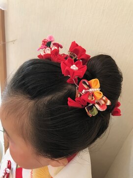 ヘアーアンドビューティー ルーツ(hair&beauty #roots) 日本髪☆七五三