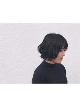 シームリー 千田町店(Seemly) 切りっぱなしボブ