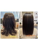 ロッコ 深谷店(ROCCO) #髪質再生#酸熱トリートメント#ケラチンブローアウト