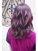 ティンク 天神(Tink)&nbsp;アメジストパープル/セミロング/ツヤ感