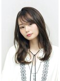 お手入れ簡単！艶髪セミロング♪