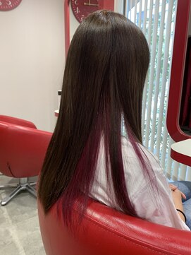 セヴンガール(SevenGirl) インナーカラーピンク